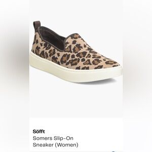 Sofft Somers Leopard Print Slip-On Sneakers summer fun